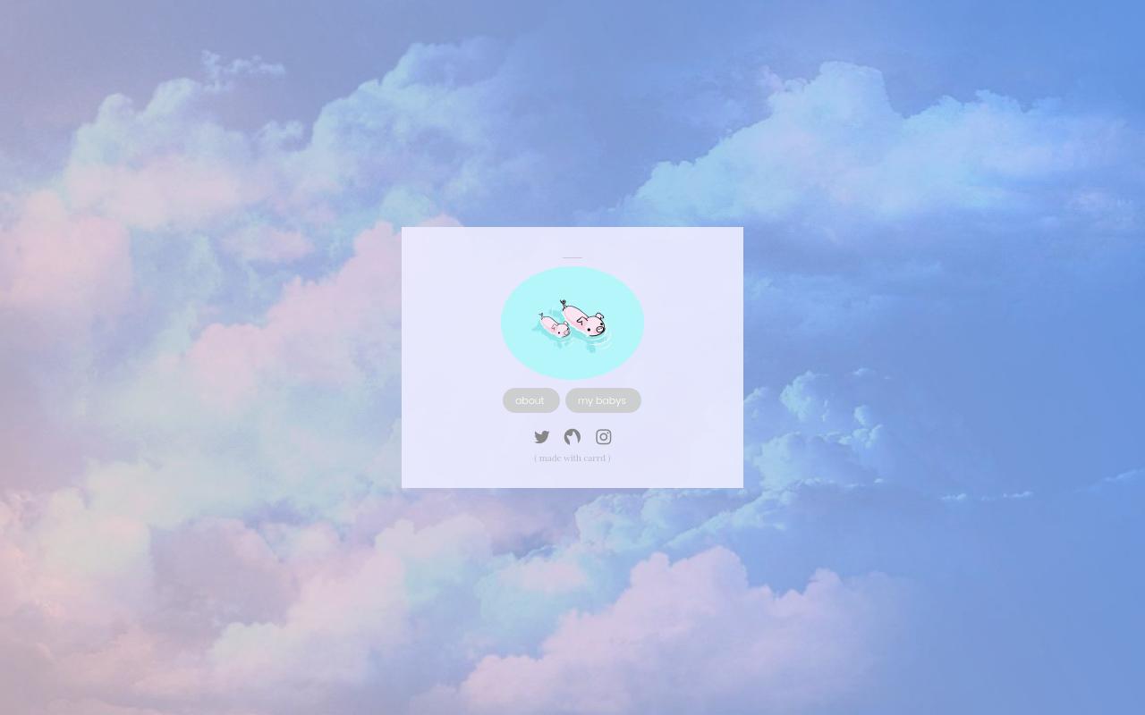 Carrd profile picture for @bur
